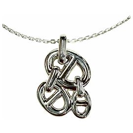 Hermès Collana Hermes Chaine d'Ancre Enchainée PM Argento