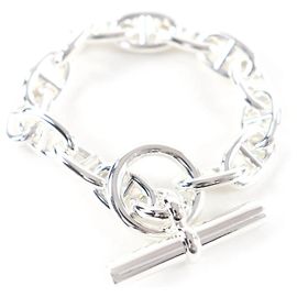 Pulseira Charm Chaine d'Ancre MM da Hermès Prata