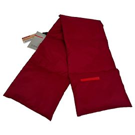 Cachecol acolchoado Vintage Prada Sport Linea Rossa Vermelho Vermelho
