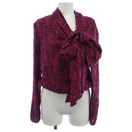 Chanel Silk Top Red