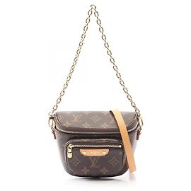 Borsa Bumbag Mini Monogram 2way Louis Vuitton Marrone Bronzo