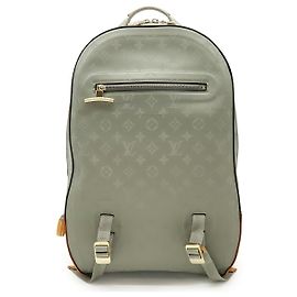 Louis Vuitton Monogram Titanium Backpack Brown