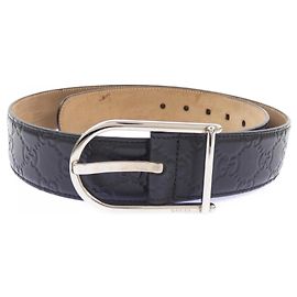 Cintura Standard Nera Gucci Nero