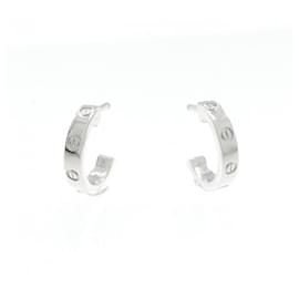 Cartier Mini Love Ohrringe Weiß