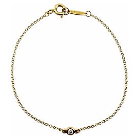 Tiffany & Co Pulsera charm Tiffany By the Yard Elsa Peretti Dorado