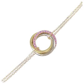 Pulsera Charm Trinity de Cartier Rosa Blanco Amarillo