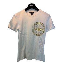 Camiseta Louis Vuitton Blanco Dorado