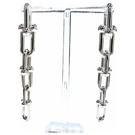 Tiffany & Co Tiffany HardWear Graduated Link Stud Earrings Silvery