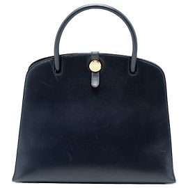 Hermès Caixa Azul Couro Dalvy 30 Azul Azul marinho