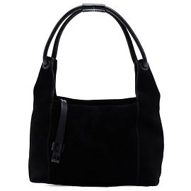 Sac à main en daim noir Gucci Noir