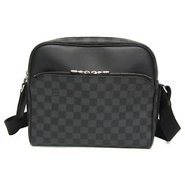 Louis Vuitton Damier Graphite DAYTON REPORTER PM N41408 Shoulder Bag Damier ebene