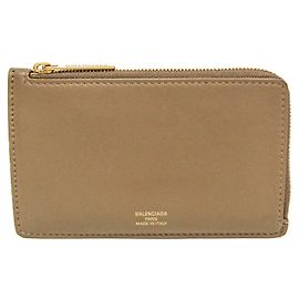 Balenciaga Envelope Coin Card Holder Beige