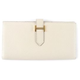 Hermès Hermes Bearn Soufflé Long Wallet Other