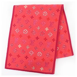 Sciarpa in lana e cashmere Monogram Louis Vuitton Multicolore