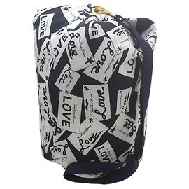 Borsa a Spalla LOVE Yves Saint Laurent in Nylon Blu Navy Blu navy