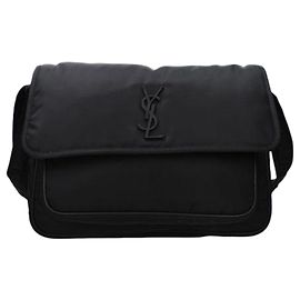 Saint Laurent Borsa Messenger Niki Fackh Nero