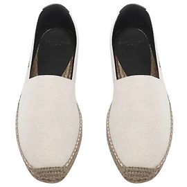 Saint Laurent Espadrille com logo bordado Multicor