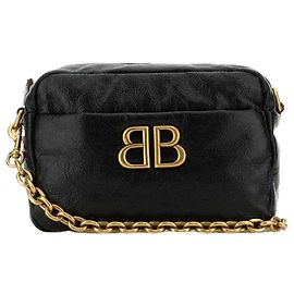 Balenciaga Bolsa de Câmera Monaco Xs Preto