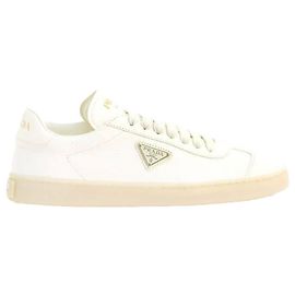 Prada Sneakers in pelle con logo Multicolore