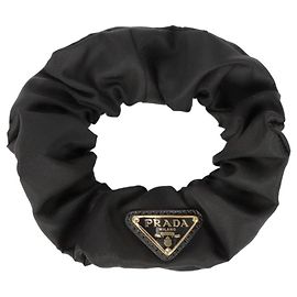 Prada Re-nylon Haargummi Schwarz