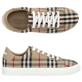 Burberry Tênis de couro Multicor