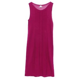 Vestido de algodón y seda de Hermès Rosa