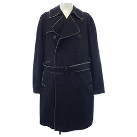Autre Marque Herno Wollmischungsmantel Schwarz