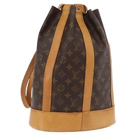 Louis Vuitton Randonnee Backpack Monogram Canvas PM Brown