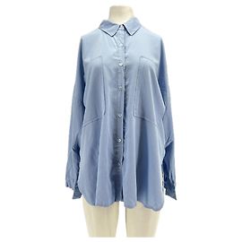 Autre Marque Camisa STORETS azul claro de algodão M Azul