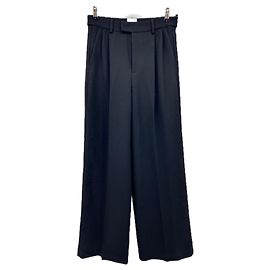 Autre Marque Schwarze Wollhose Schwarz