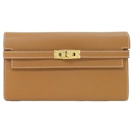 Hermès Hermes Kelly Classic Long Wallet Brown