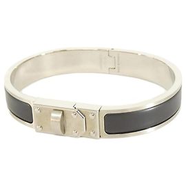 Hermès Bracciale charm da uomo Hermes Kelly Nero Altro