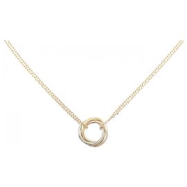 Collar Trinity de Cartier Dorado