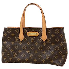 Bolso tote Louis Vuitton Wilshire PM Castaño