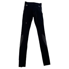 Leggings pretos com detalhes de bolhas Coperni X Puma Preto