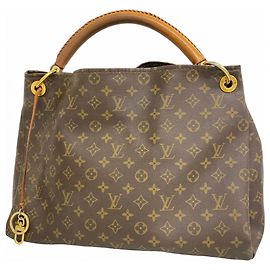Sac à main Louis Vuitton Monogram Artsy MM Marron