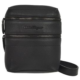 Borsa a spalla vintage Salvatore Ferragamo in pelle Nero
