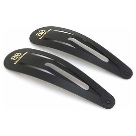 Fermaglio per capelli in metallo nero Balenciaga Nero