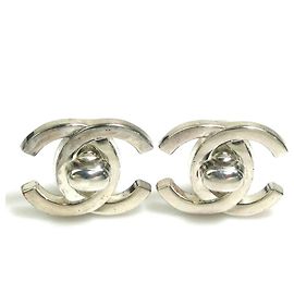 Orecchini a clip in argento Chanel Argento