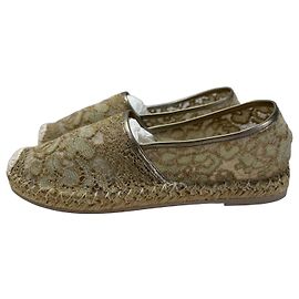 Valentino Garavani Espadrillas Garavani Lacciate Beige Oro 38 Beige D'oro