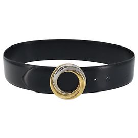Cartier Trinity belt Leather Black