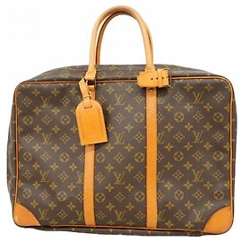 Bolsa Boston Louis Vuitton Marrom Marrom
