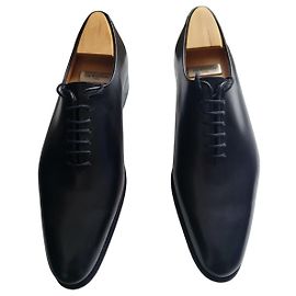 Scarpe Richelieu in pelle nera J.M. Weston Nero
