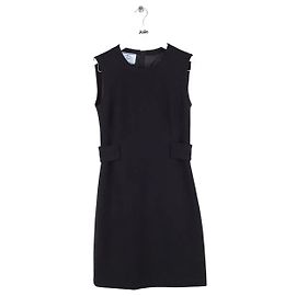 Prada Schwarzes Kleid Schwarz