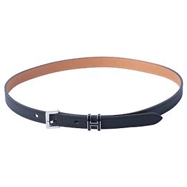 Cinto Hermès Pop H 15mm em couro Epsom preto com hardware em paládio Preto Outro