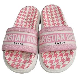 Dior Dway Slide Sandals Pink