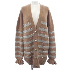 Cardigã de cashmere LOOK32 da Chanel Marrom
