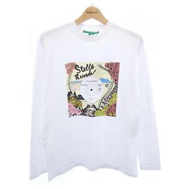 Stella Mc Cartney Camiseta Larga Record Stella McCartney Blanco