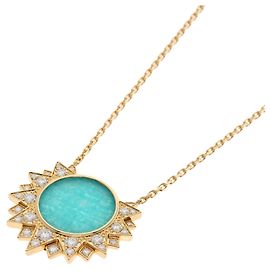 Collar Piaget Sunlight Amazonite con Diamantes Otro