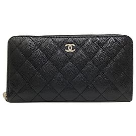 Portafoglio nero Chanel Nero